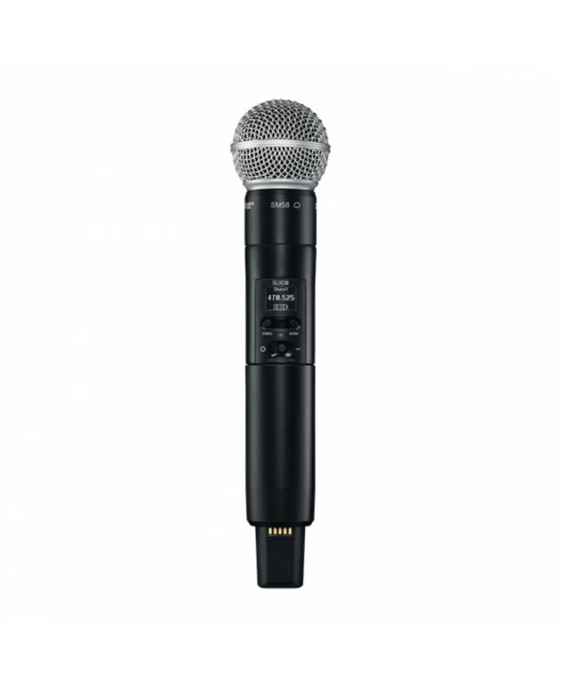 Shure SLXD24D/SM58 Dual Digital Wireless Handheld Microphone